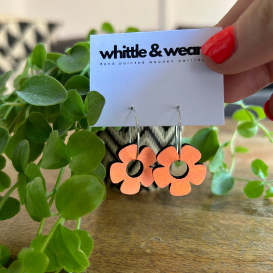 Flower dangles. Orange