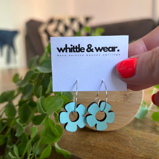 Flower dangles. Spearmint