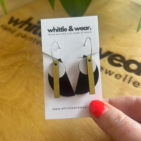 Switch it up hoops black