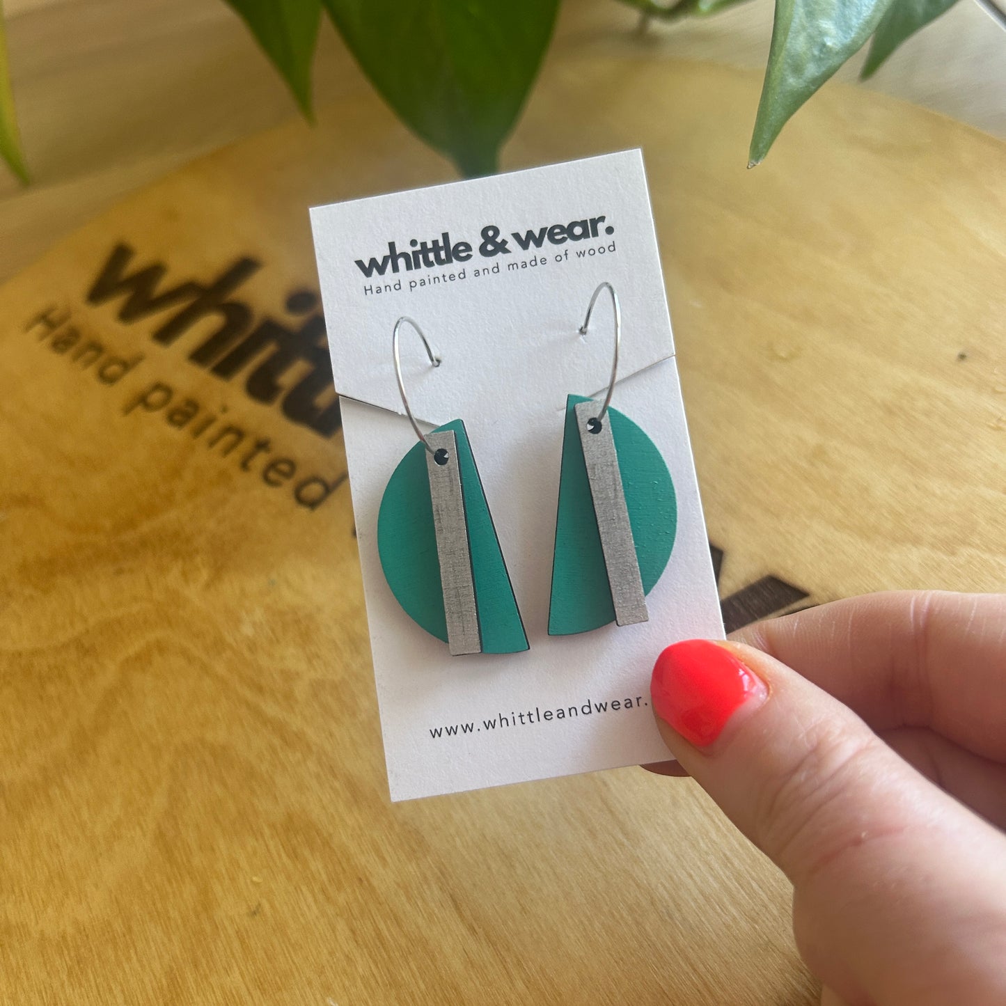 Switch it up hoops turquoise