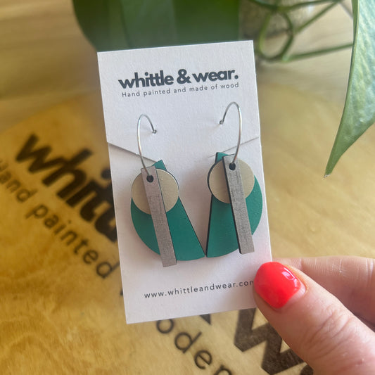 Switch it up hoops turquoise