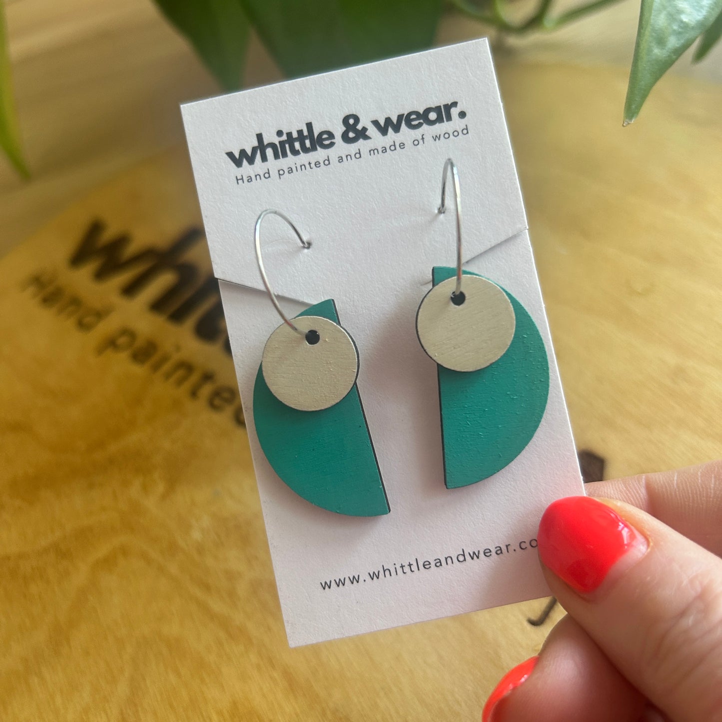 Switch it up hoops turquoise