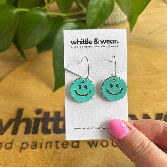 Smile hoops Turquoise