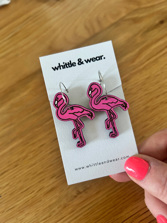 Flamingo hoops