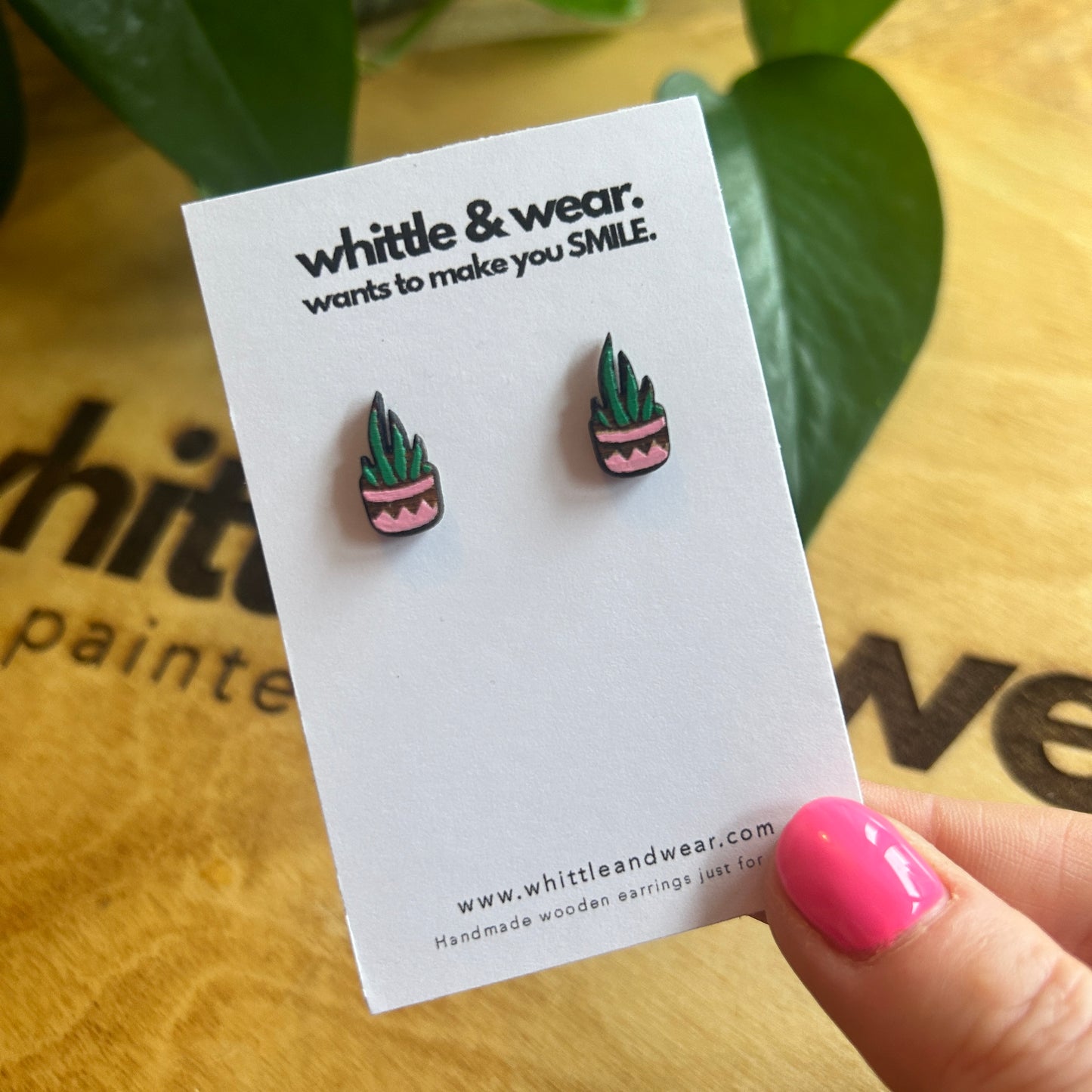 Pot plant studs