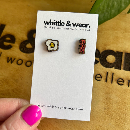 Bacon and egg studs